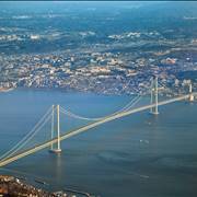 Famous Akashi Kaikyo Bridge