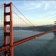 Famous Golden Gate Bridge