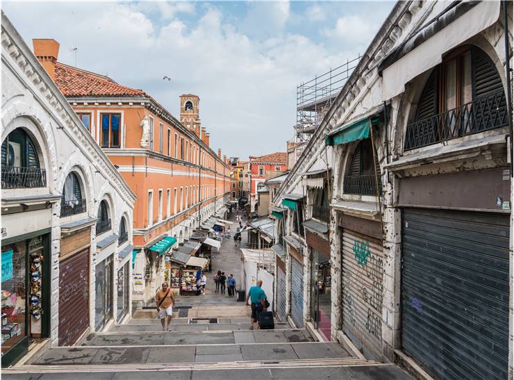 Rialto Bridge Stairs