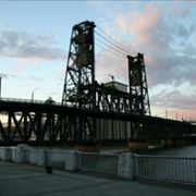 Steel Bridge in Portland - Moveable Bridge